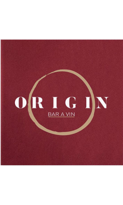 Servilleta Personalizada Burdeos 40x40 cm - 2 Colores | Compra Online