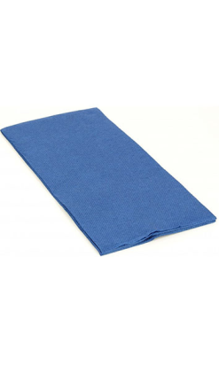 SERVILLETA 40x40cm 2c 1/8 P&P azul