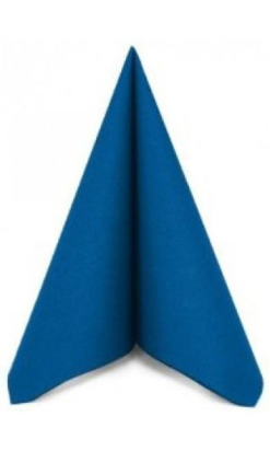 SERVILLETA 40X40cm AIRLAID 60g 1/4 azul oscuro