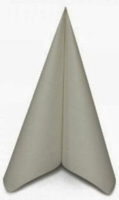 SERVILLETA 40X40cm AIRLAID 60g 1/4 gris