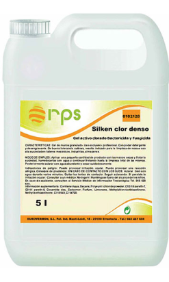 Gel Activo Clorado Bactericida SILKEN CLOR DENSO - ¡Elimina gérmenes y bacterias eficazmente!