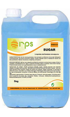 Limpiador abrillantador sin espuma para máquinas fregadoras SUGAR