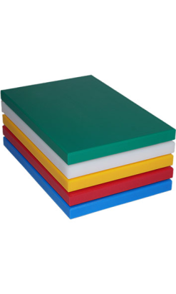 TABLA DE CORTAR 300x200x20 mm roja