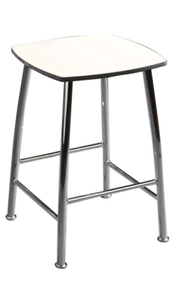 TABURETE acero cromado fenolico