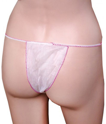 TANGA DAMA POLIPROPILENO 35g T-U blanca