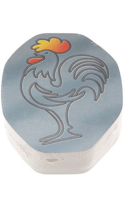 Tapa Envase Aluminio para Pollos Grande