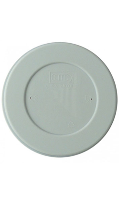 Tapa Hermética de Polipropileno Gris para Bol o Tazón 450cc