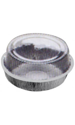 Tartaleta Aluminio 830 ml con Tapa Transparente - Envío Rápido y Seguro