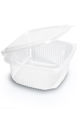 TARRINA TAPA BISAGRA 1500 cc PP 178x233x63 mm