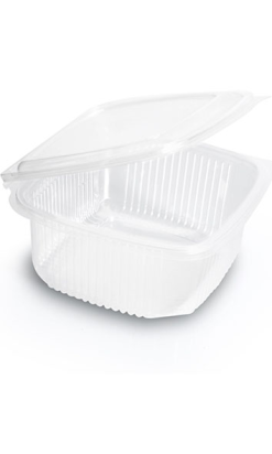 TARRINA TAPA BISAGRA 2000 cc PP 178x233x79 mm
