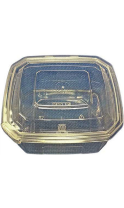 Tarrina Reutilizable con Tapa Bisagra 750 cc PP - Compra Online