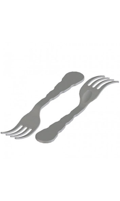 TENEDOR 172x27x16 mm polipropileno gris