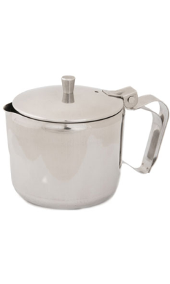 TETERA CON TAPA INOX 350 ml 7,4x7,4x9,3 cm 