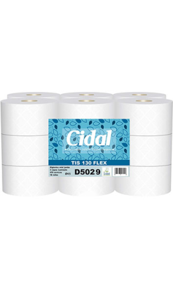 Mini Jumbo Laminado TIS 130 Flex 2c Ø45 Higiénico - Tienda Online