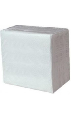 Servilleta blanca gofrada TIS 30x30 1c - Celulosa 100%