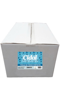 TOALLA V COMPACTA 2c 20x22cm laminada (Z5019)