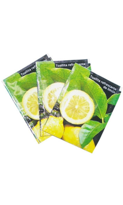 TOALLITA LIMON 19x11cn Spunlace 65g