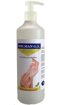 Gel Hidroalcohólico Virucida TOILMAN B.A.C. - 500ml