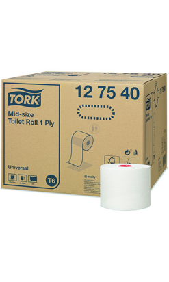 Higiénico compacto TORK UNIVERSAL Mid-size T6 1c - ¡Oferta especial!