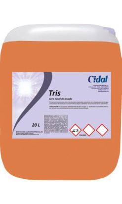 TRIS cera tunel lavado