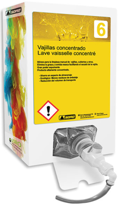 VAJILLAS GREENPACK CONCENTRADO-6 vajillas manual 