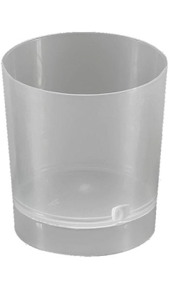 VASO CHUPITO TRANSPARENTE 45 cc PP reutilizable