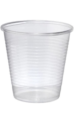 VASO PP 200 cc transparente reutilizable