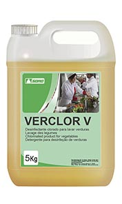 VERCLOR-V desinfectante clorado verdura,utensilios