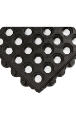 ALFOMBRA GOMA ANTIFATIGA ENTRELAZABLE 92x92x1,5 cm