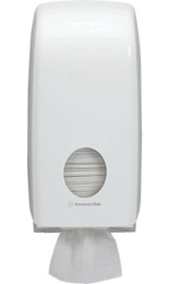 AQUARIUS blanco dispensador higienico interplegado