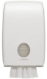 AQUARIUS blanco dispensador toallas interplegadas