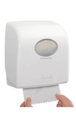 Dispensador de toalla en rollo AQUARIUS blanco Slimroll