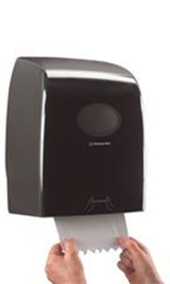 AQUARIUS negro Scott Essential dispensador toalla 