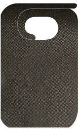 BABERO SPUNBOND 60g 36x60cm negro