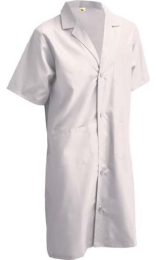 BATA MANGA CORTA INISEX POPELIN 110g