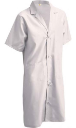 BATA MANGA CORTA MUJER POPELIN 110g 65% poliéster 