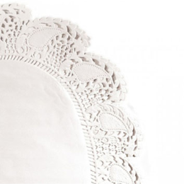 BLONDA OVALES BLANCO 35,7x26,5 cm