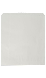 Bolsa de Patatas Fritas 9+5x12 cm | Antigrasa 35 g | Blanca Grande