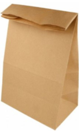 BOLSA AMERICANA KRAFT 60g 18+11x34cm