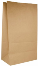 BOLSA AMERICANA KRAFT 60g  22+14x37cm