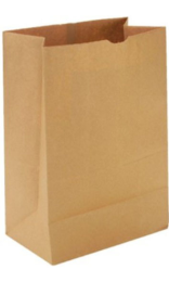 BOLSA AMERICANA KRAFT 60g 26+14x41cm