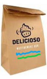 Bolsa Kraft Personalizada 80g 14+8x24 cm - ¡Compra Ahora!