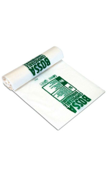 BOLSA BASURA 70x70 Natural Biocompostable 19µ 