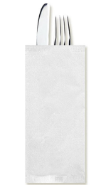 Bolsa Cubiertos Blanca + Servilleta 30x40 P&P - Compra Online