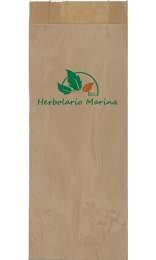 Bolsa Kraft 40g para pan y bollería - Personalizada - Pedido mínimo 250 cajas