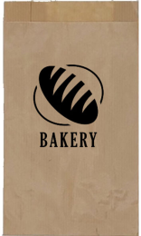 Bolsa Kraft 40g 22+7x58 para pan y bollería - Personalizada