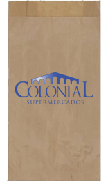 Bolsa Kraft 40g para Pan y Bollería - Personalizada - Envío Rápido