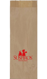 Bolsa Kraft 40g 9+5x42 para pan y bollería - Personalizada