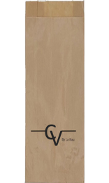 Bolsa Kraft Personalizada para Pan y Bollería - 40g 9+5x50