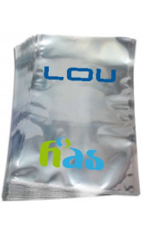 Bolsa Vacío Fondo Plata Personalizada 20x30 - 25 Cajas